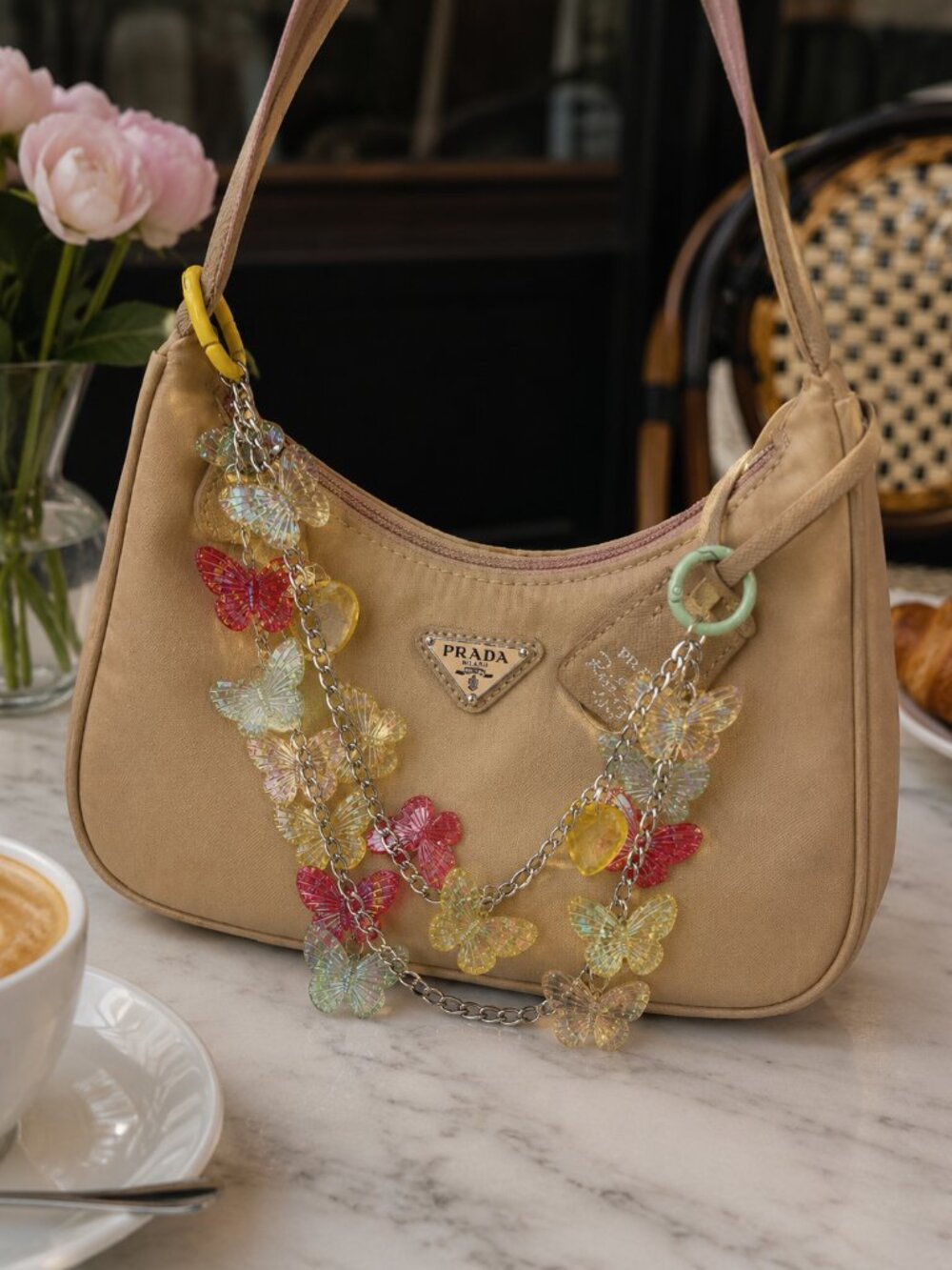 Butterfly Bag Charm